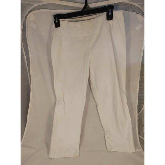 EST 1946 Capris Womens 10p Petite White - Picture 1 of 3